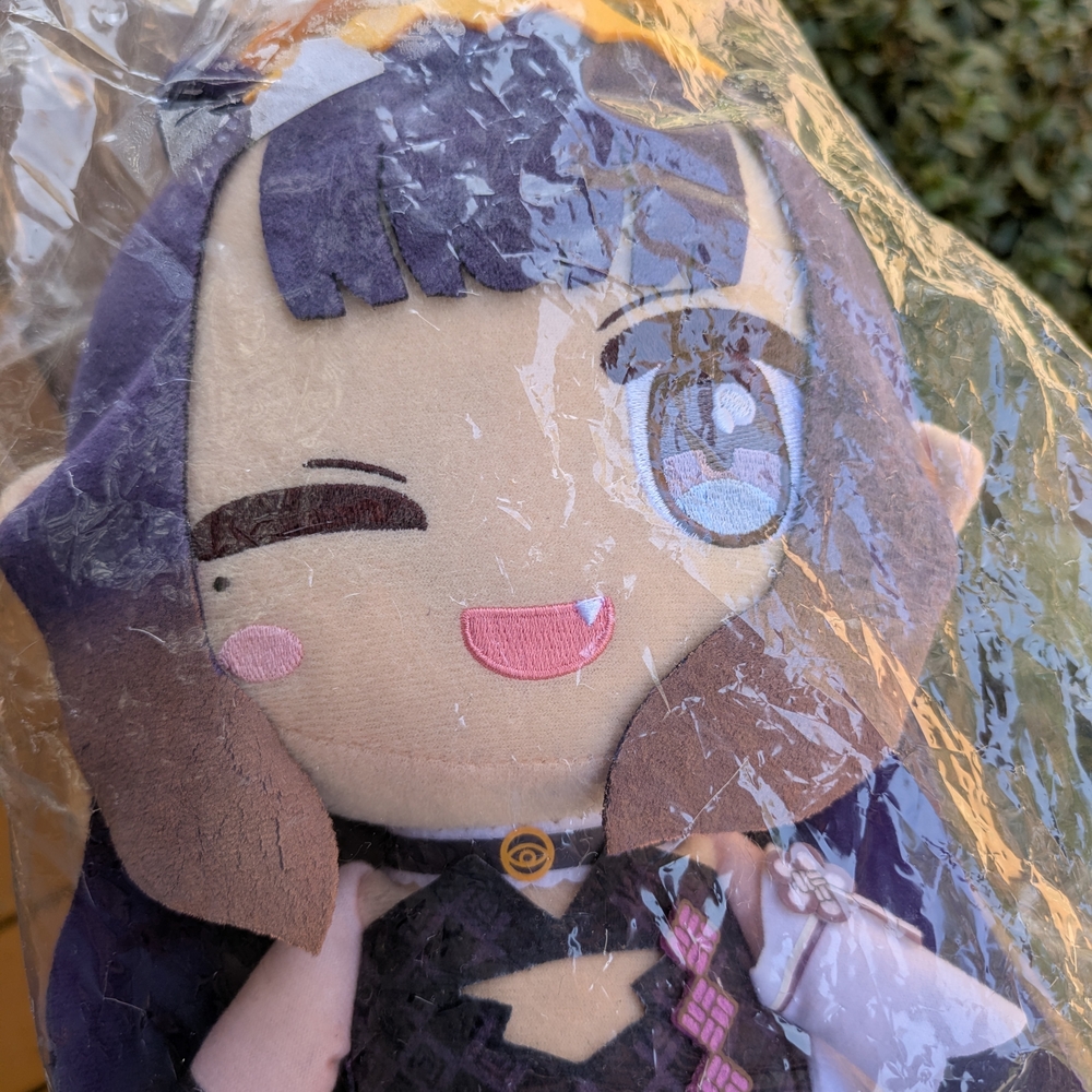 Ninomae Ina'nis plush toy, a collectible item from the Hololive
